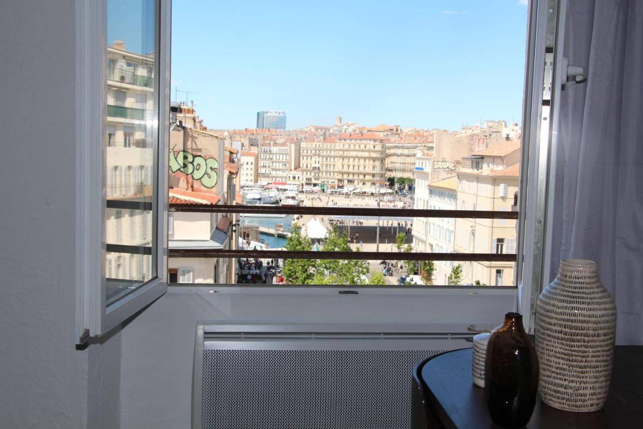 Апартаменты Superbe Duplex Avec Vue Imprenable Sur Le Vieux Port Марсель Экстерьер фото